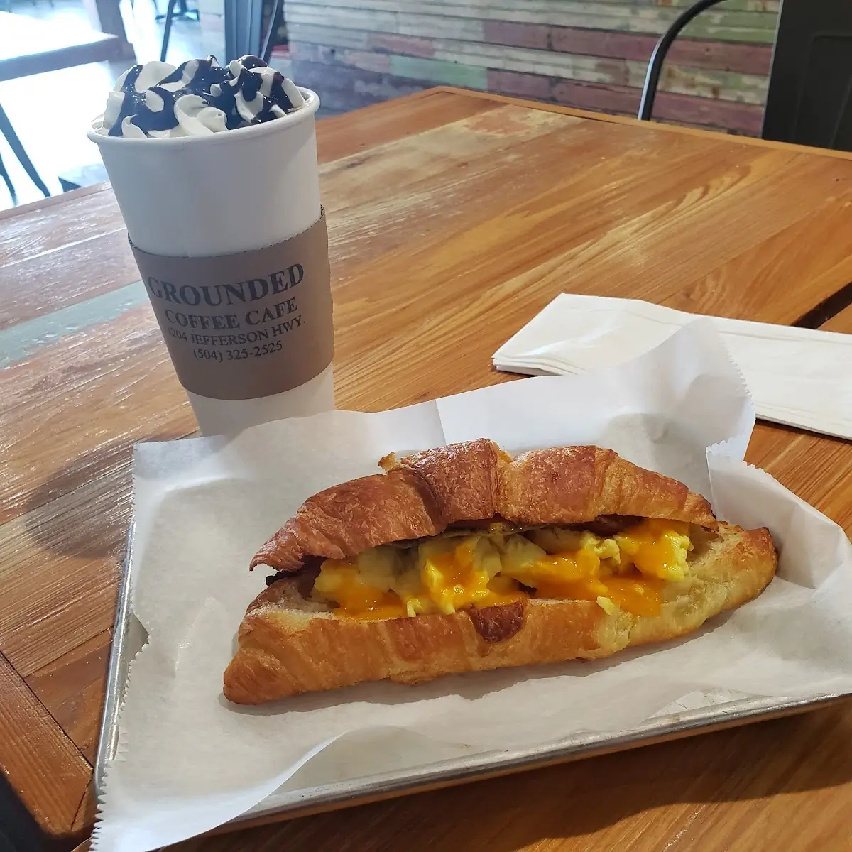 Bacon Egg and Cheese Croissant