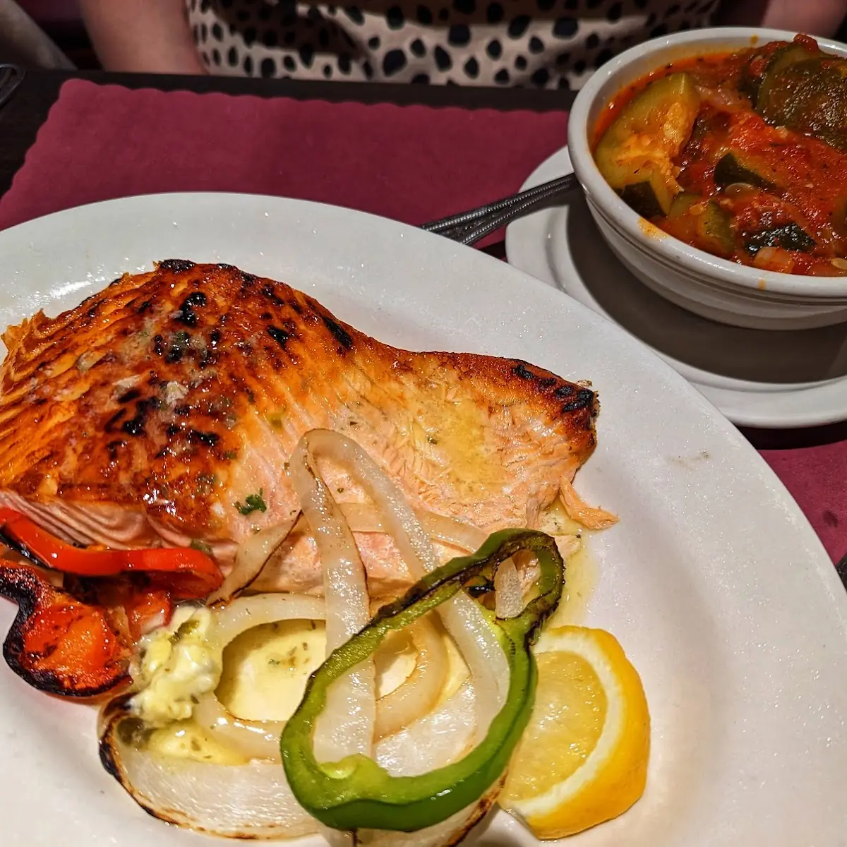 Broiled Salmon