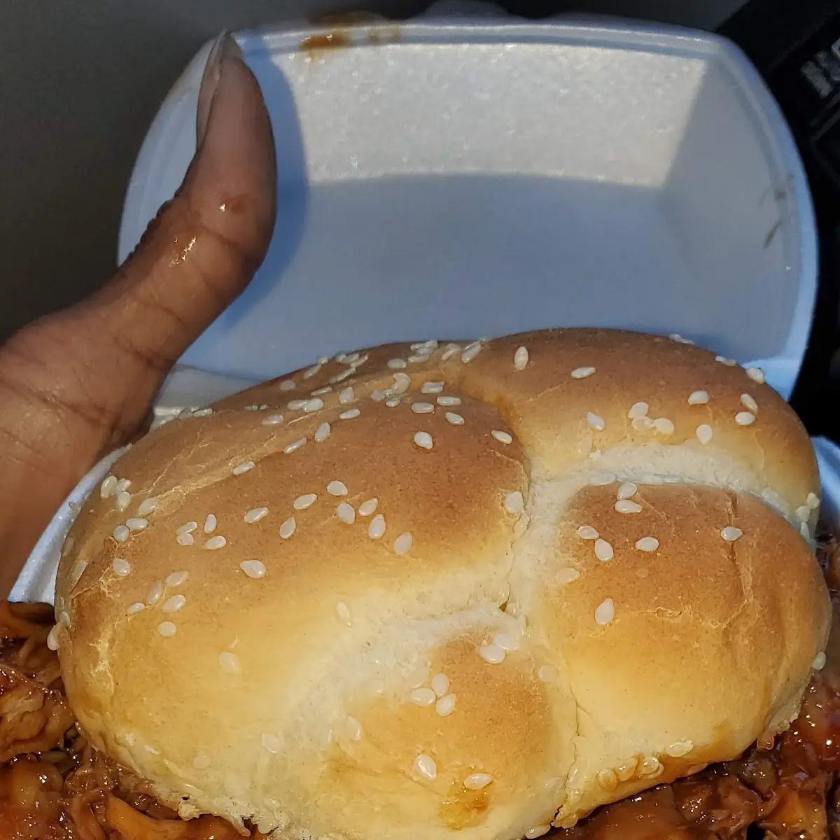 BBQ Pulled Pork Sandwich