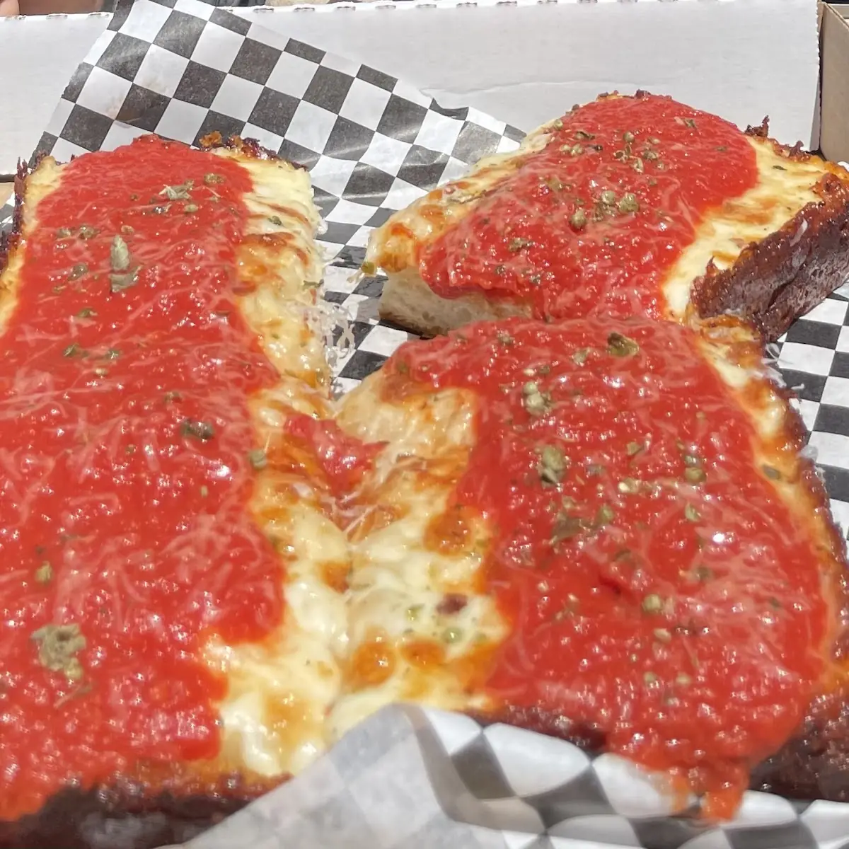 Detroit Style Pizza