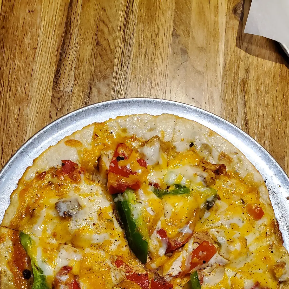 Chicken Quesadilla Pizza