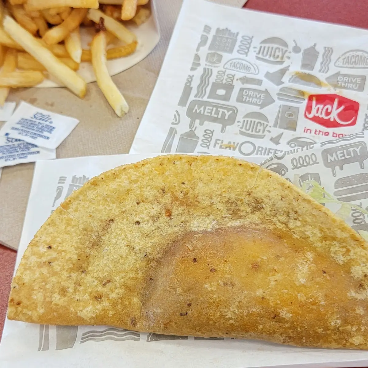 World Famous Jack in the Box Tacos