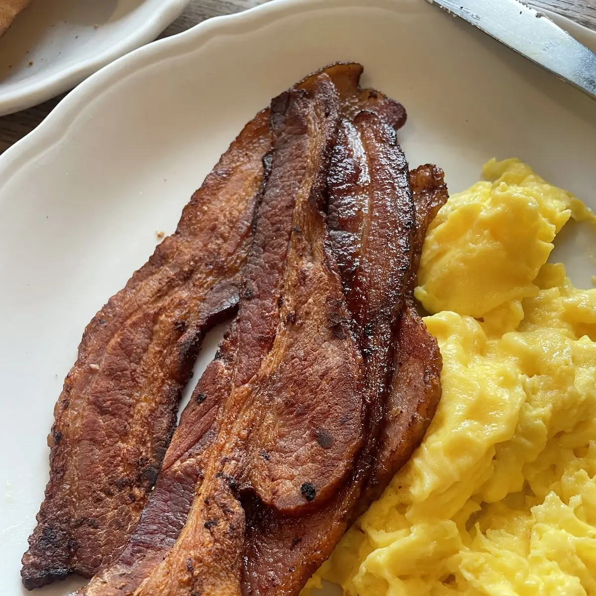 Minced Ham and Scrambled Eggs