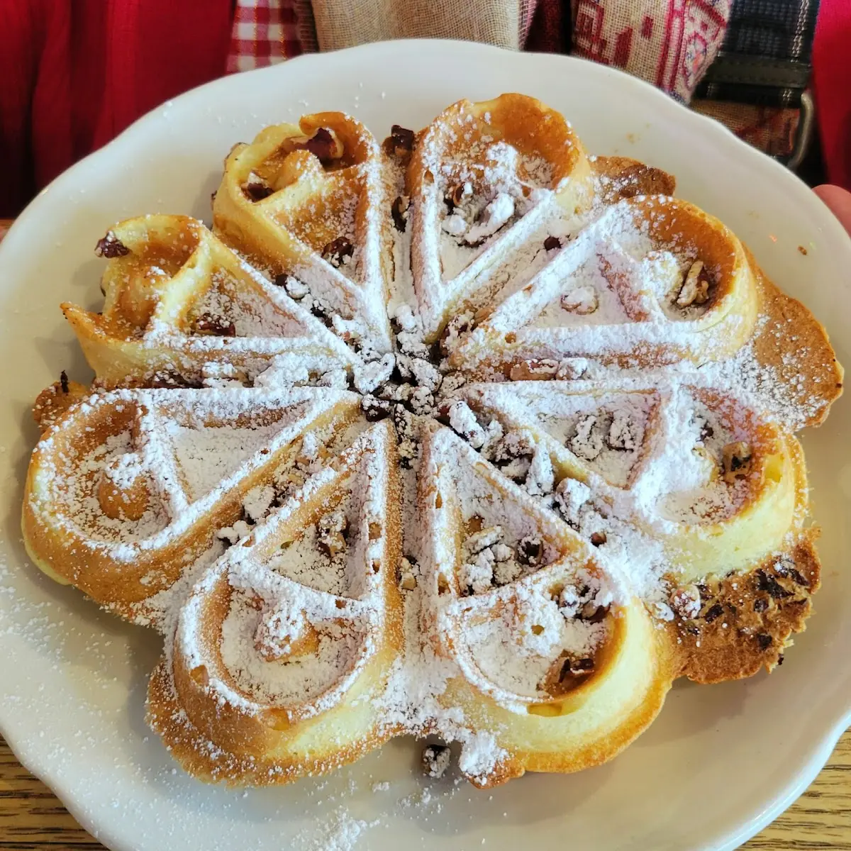Pecan Belgian Waffle
