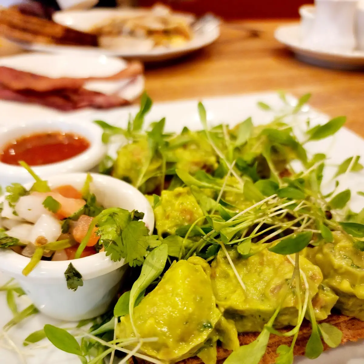 Popped Amaranth Avocado Toast