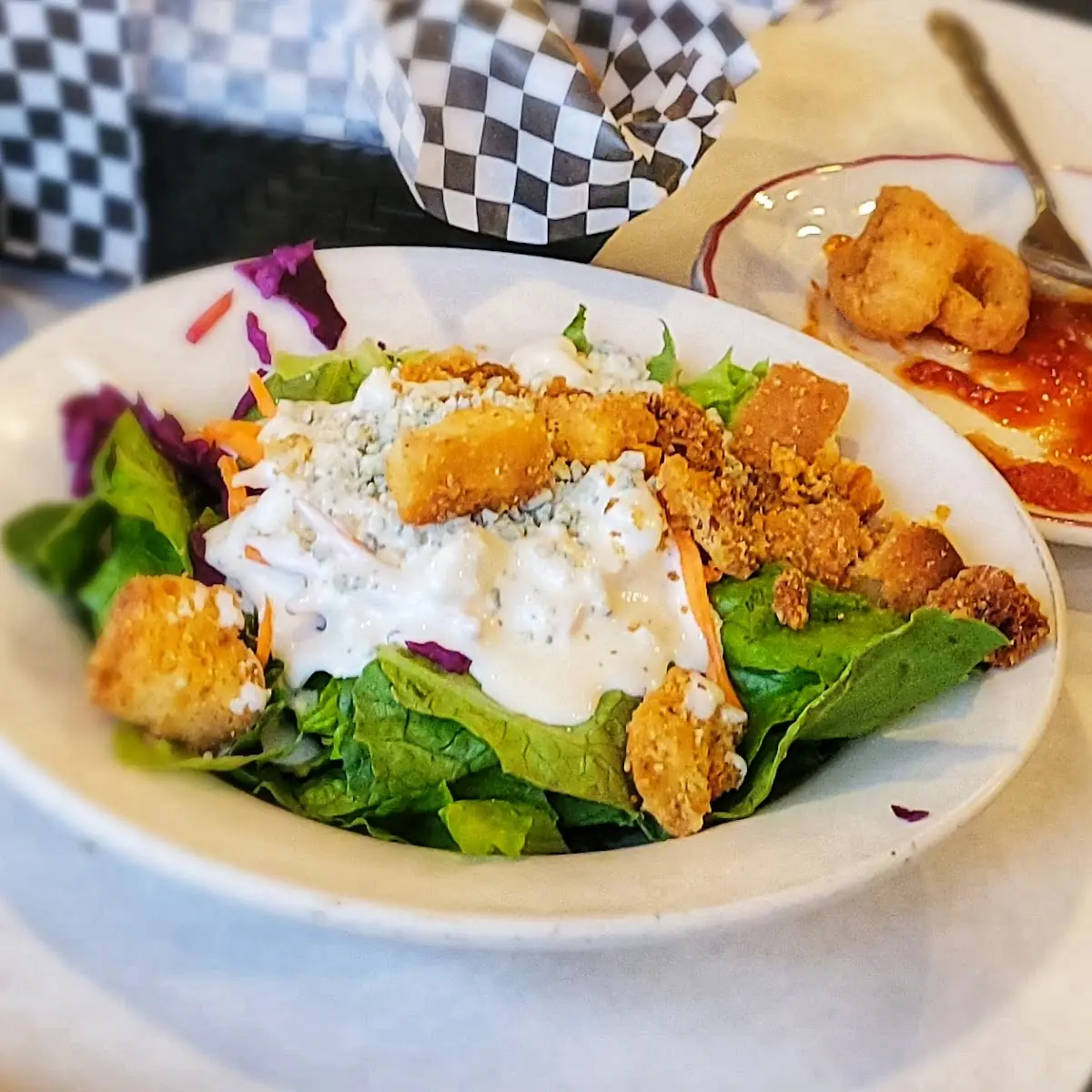 C O Chix Caesar Salad