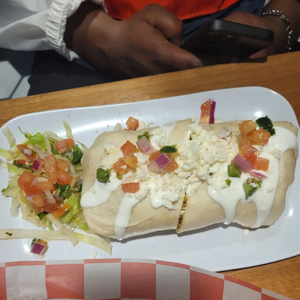 Chicken Burrito