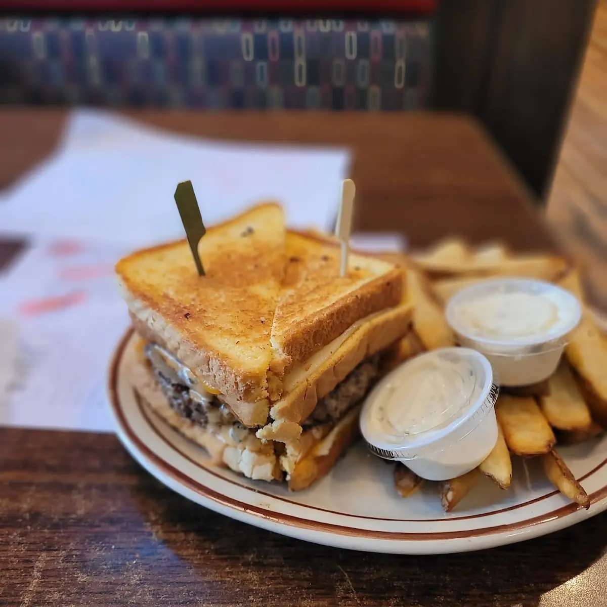 Bleu Cheese Bacon Burger *