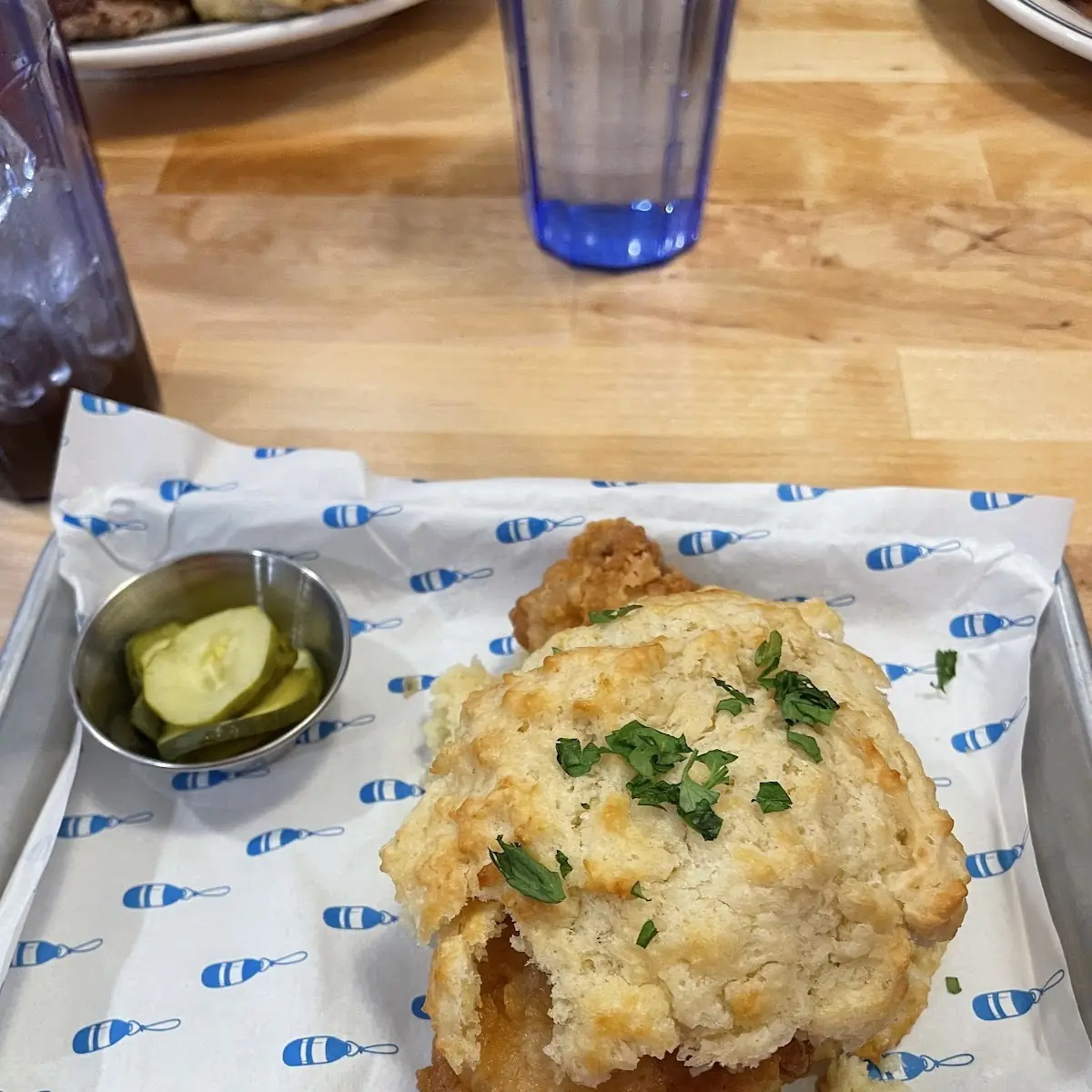 Breakfast Chicken Biscuit