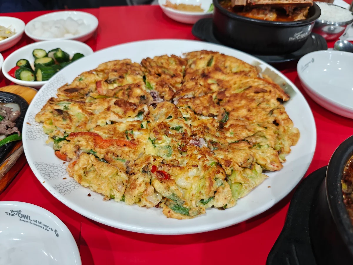 Seafood Pancake