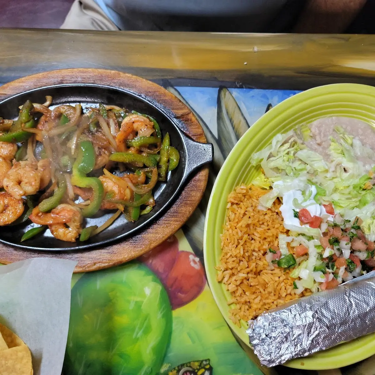Shrimp Fajitas