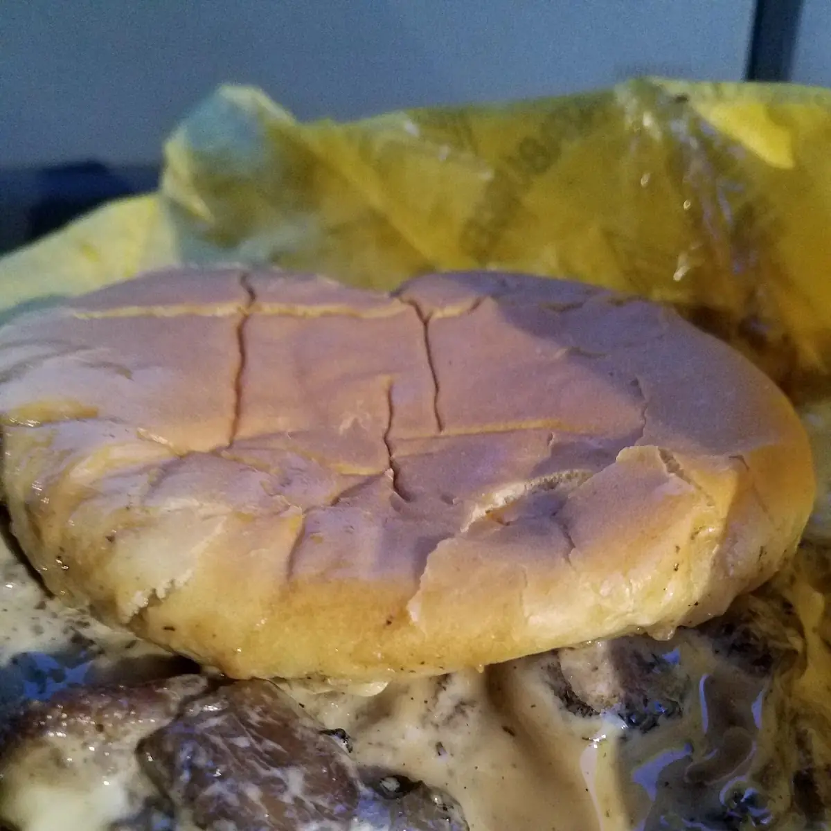Mushroom Swiss Burger
