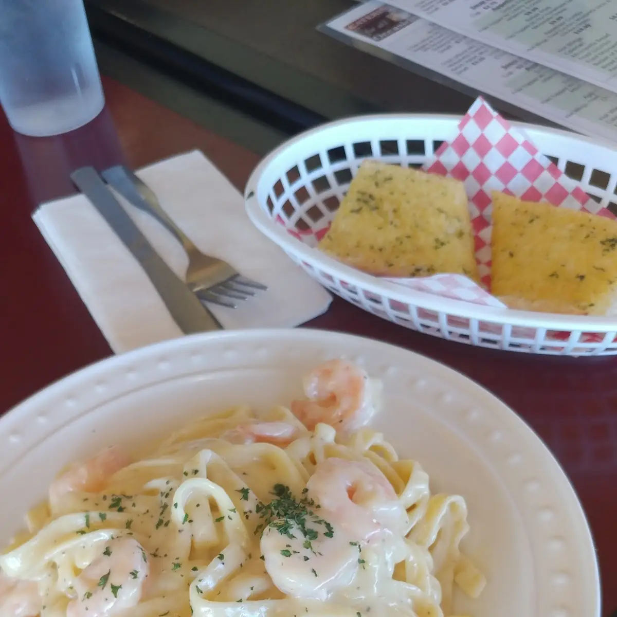 Shrimp Alfredo