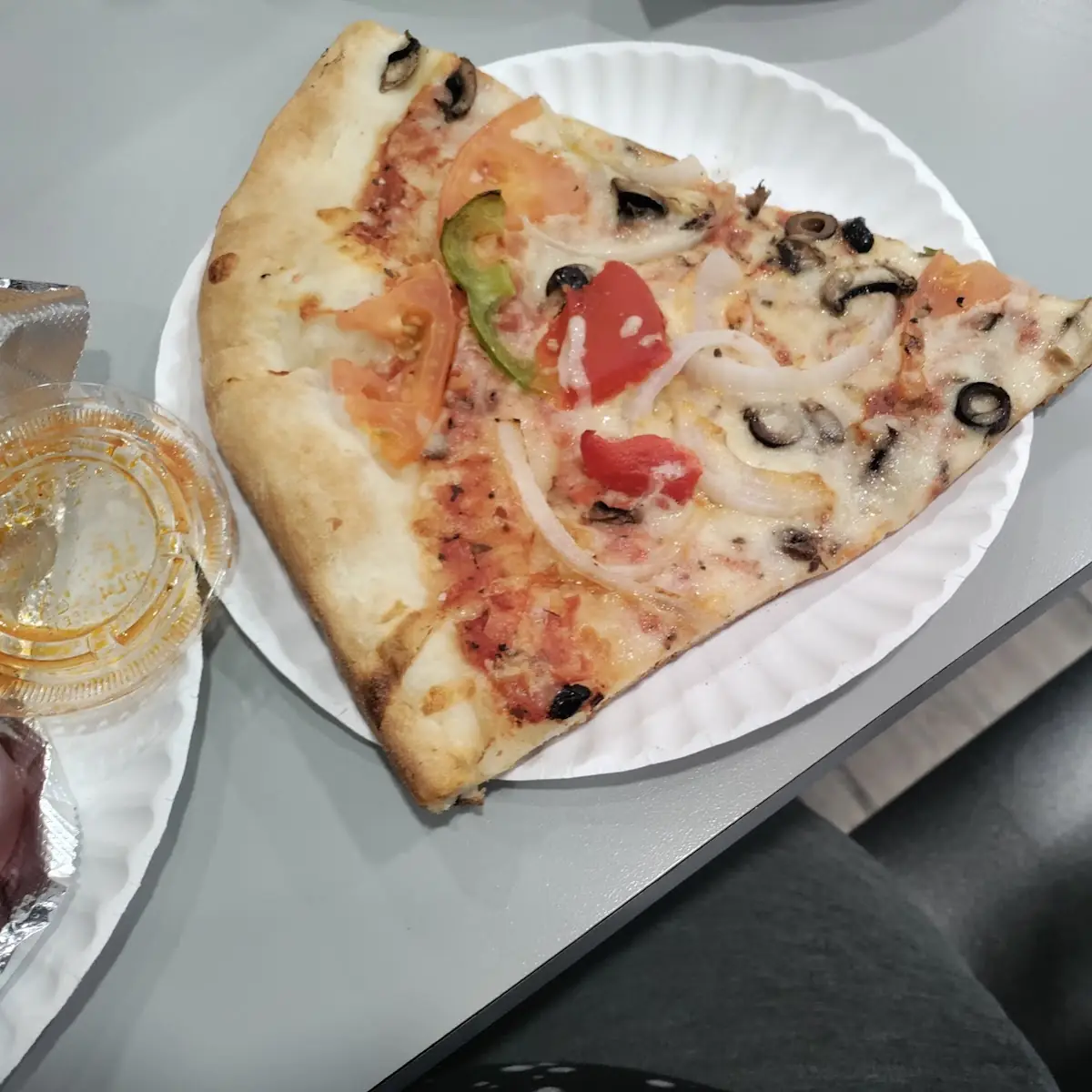 Mushroom Pizza and Meat Lovers Pizza