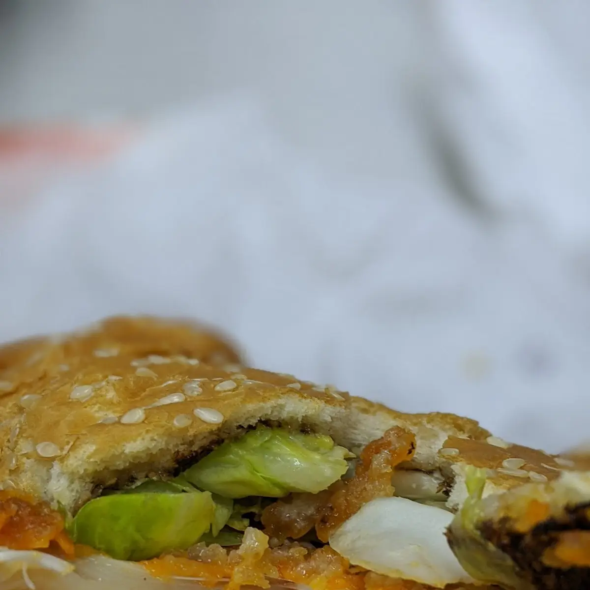 Raw Spicy Chicken Sandwich