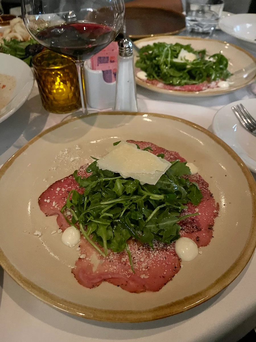 Beef Carpaccio, Tutto Bene Osteria Ltd