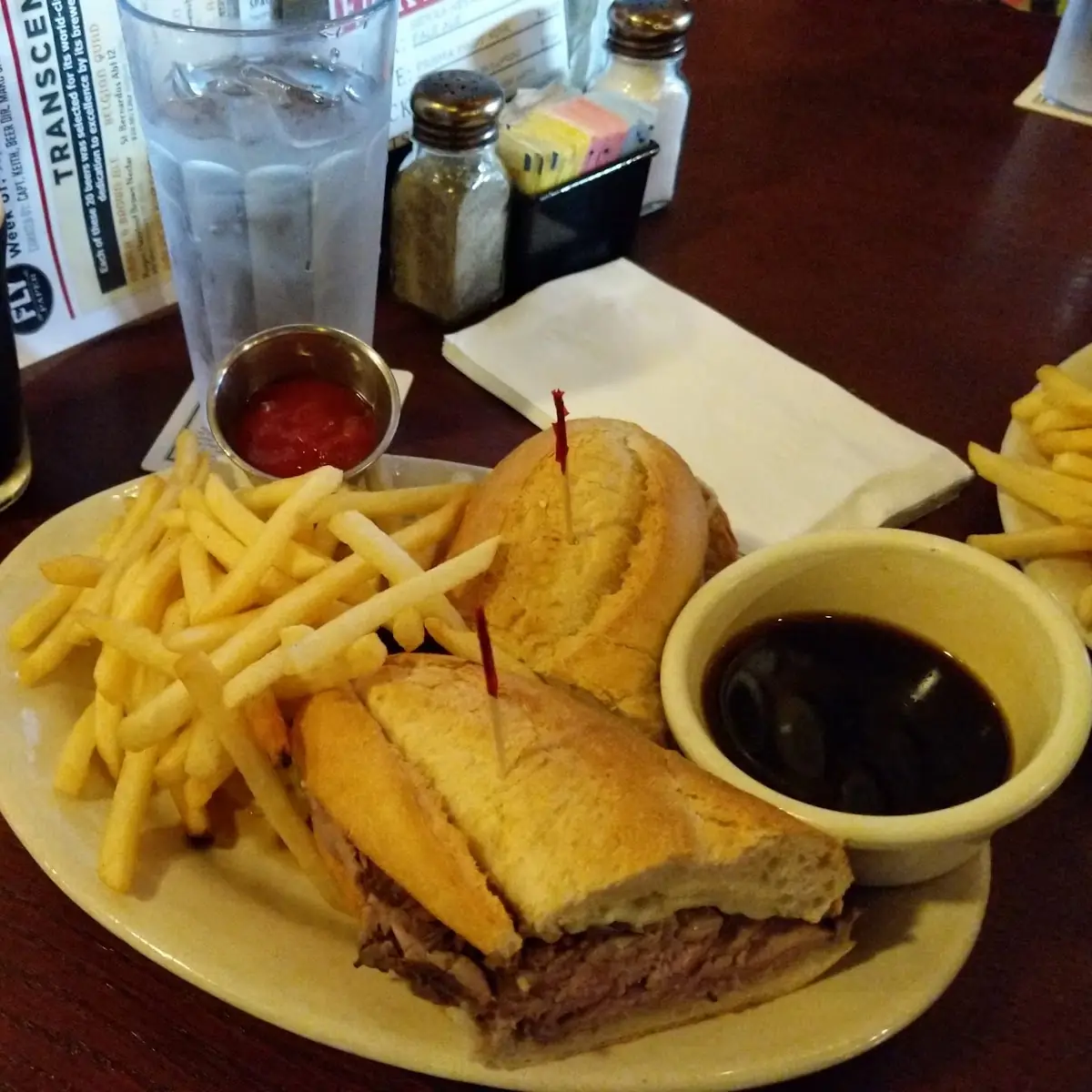 Cheese Steak with Fries