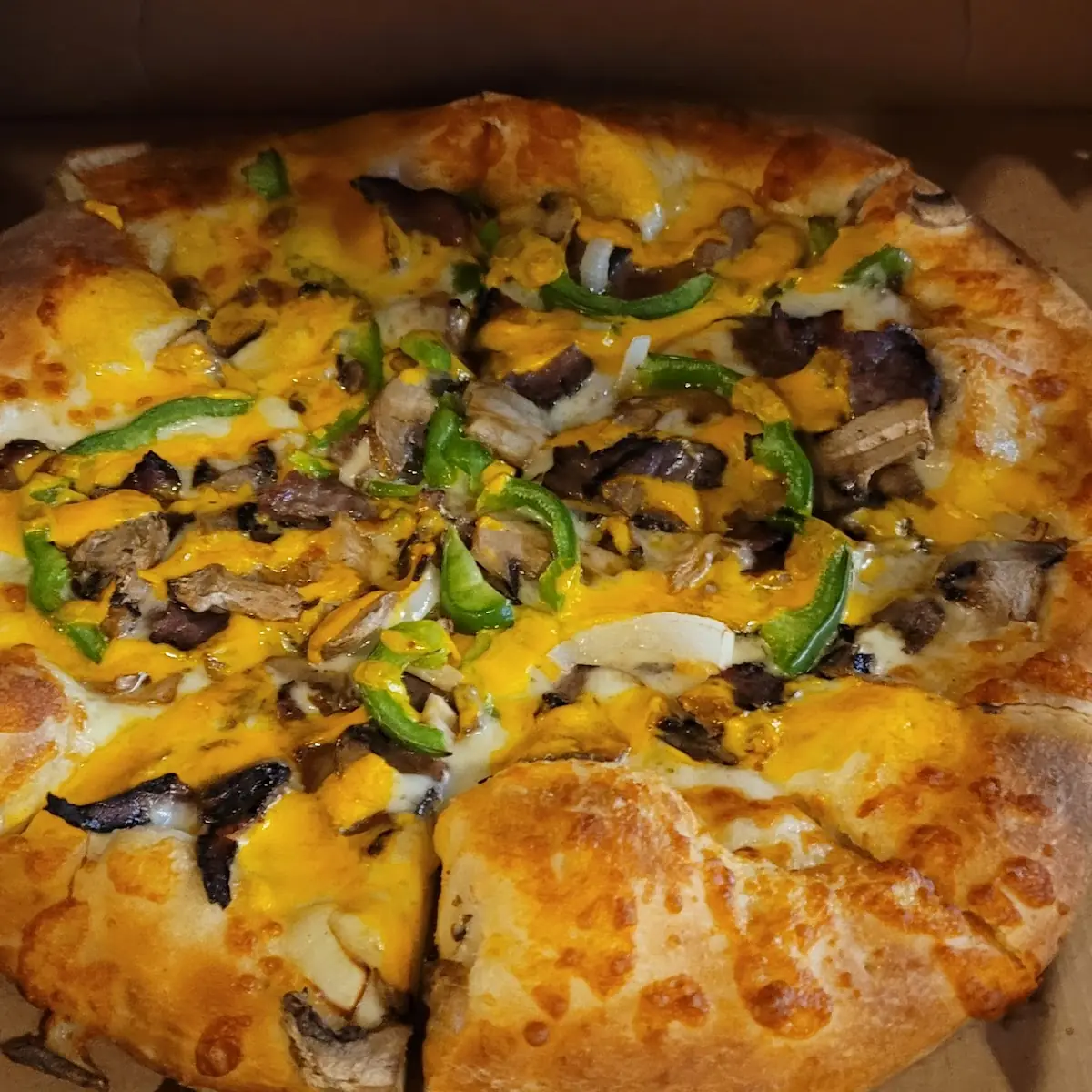 Philly Cheese Steak Pizza