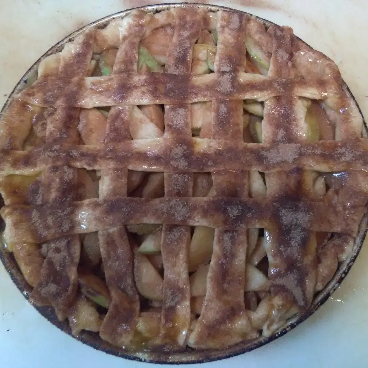 Granny Smith Apple Pie Pizza