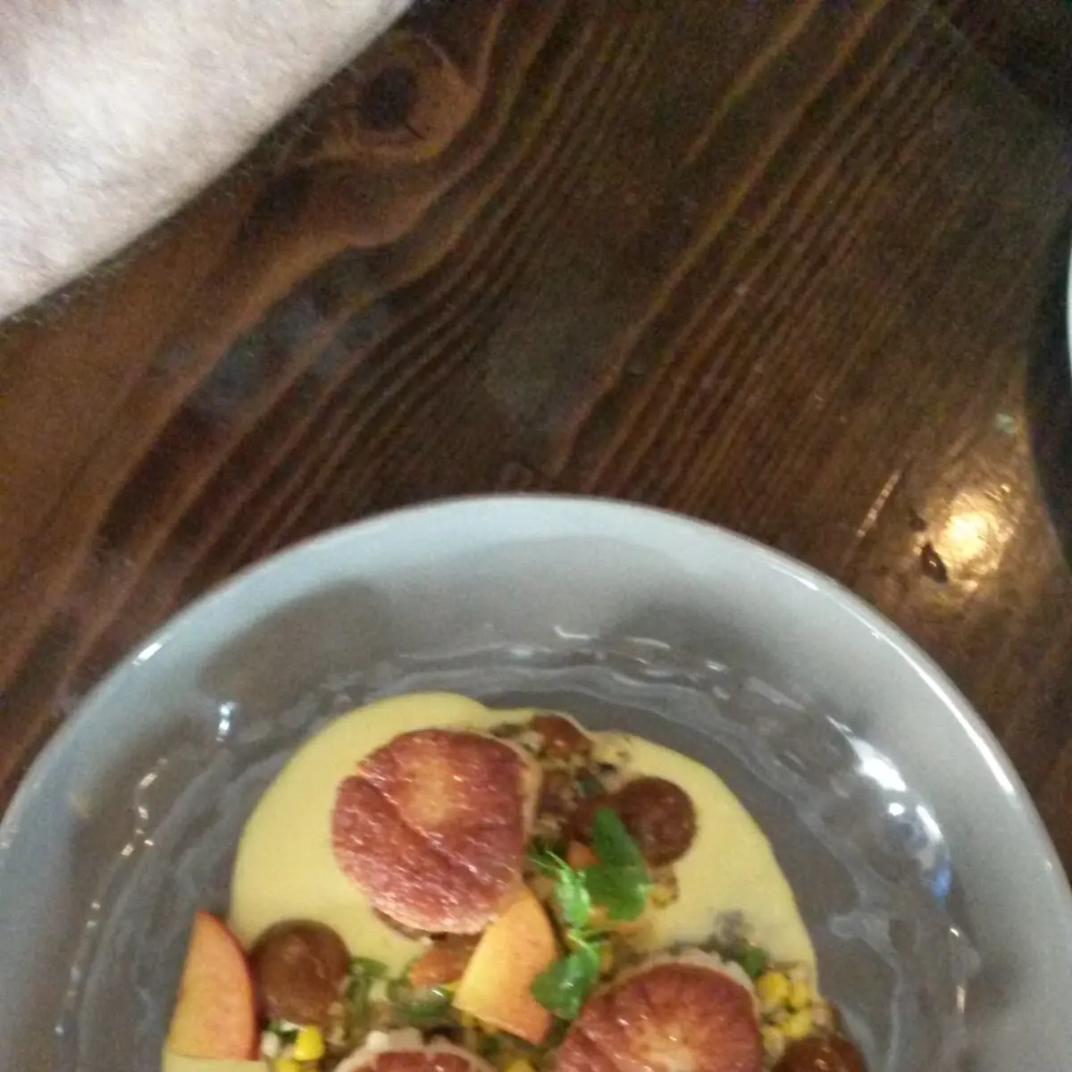 Pan Seared Diver Scallops