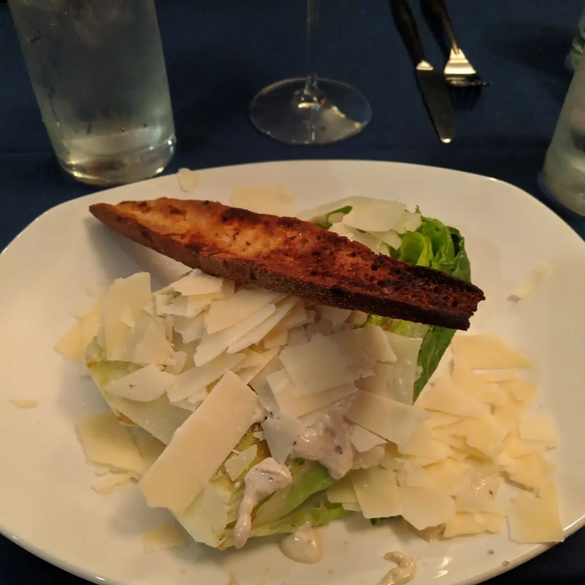 Grilled Caesar Salad