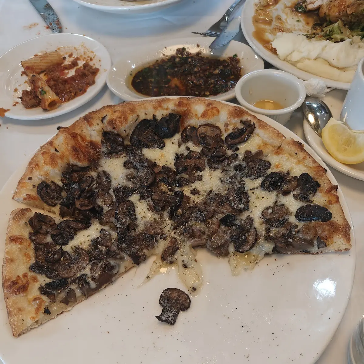 Mushroom Pizza