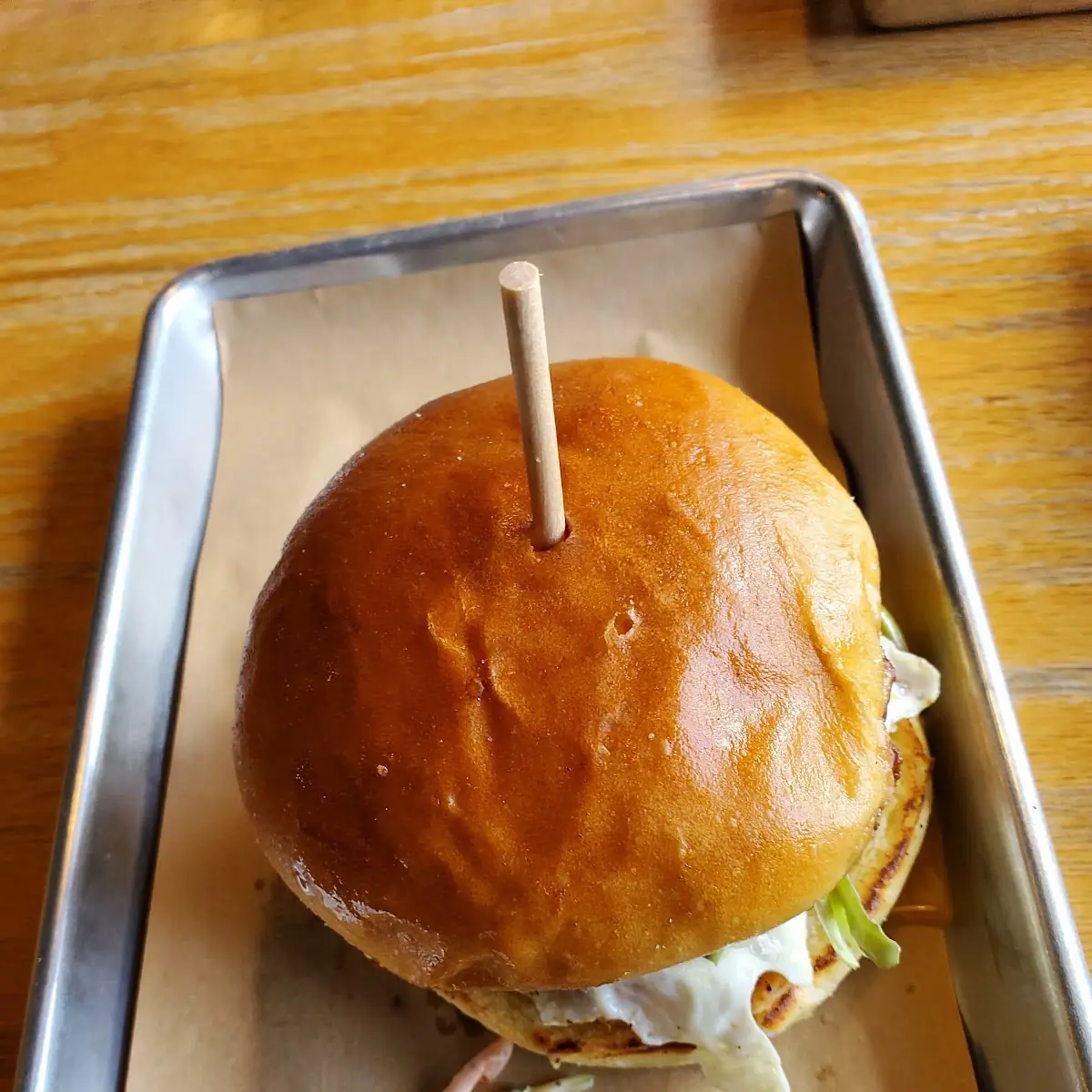 Salmon Breakfast Sandwich