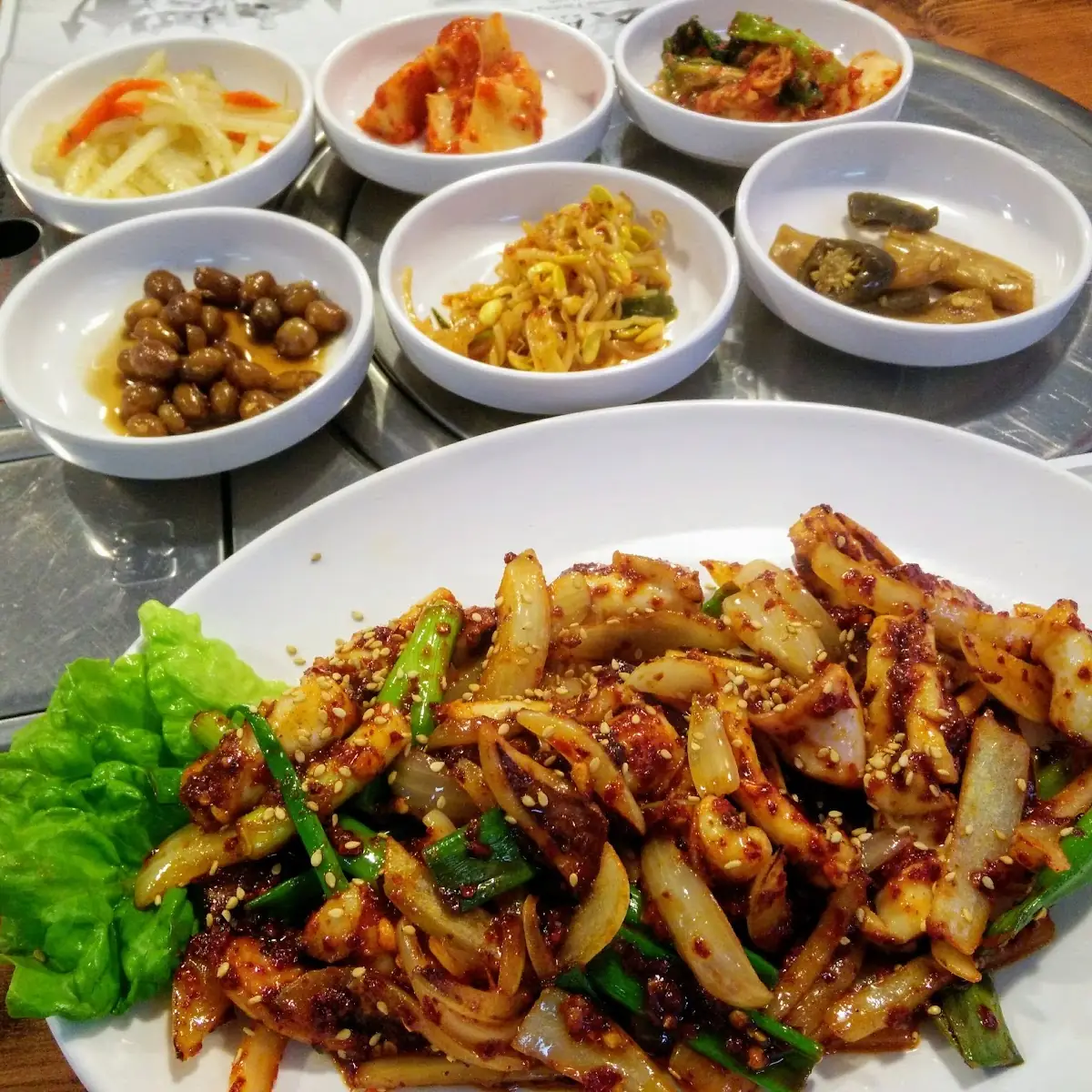 Ojingeo Bokkeum Stir-Fried Squid