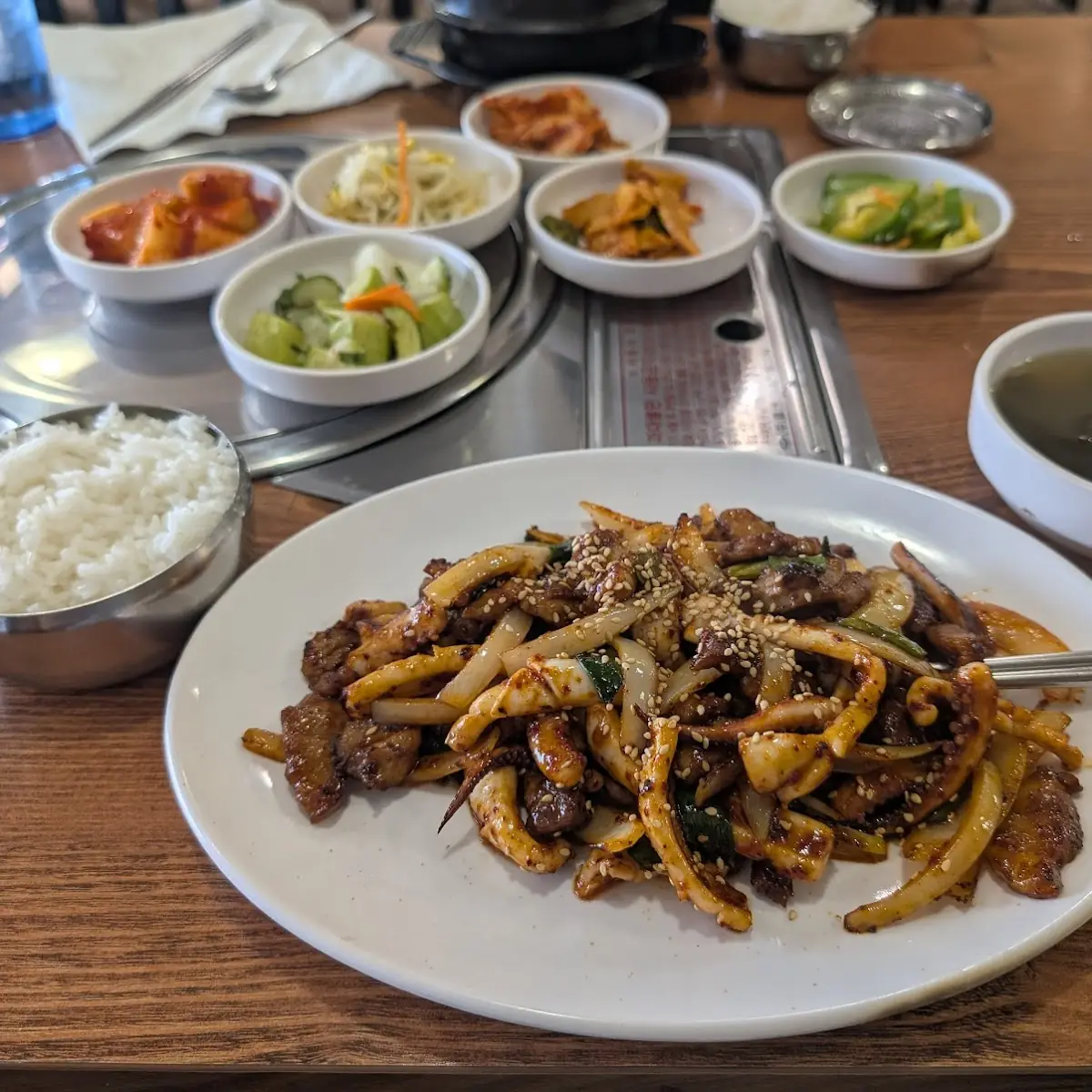 Pork & Stir Fried Mixed Vegetables
