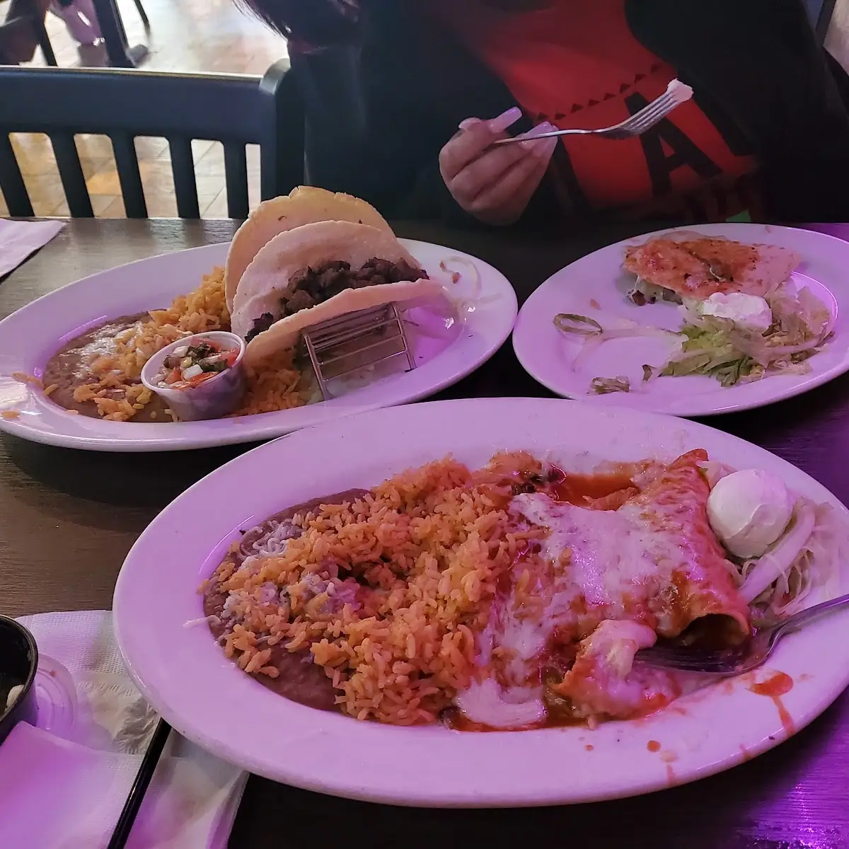 Steak Enchilada Plate