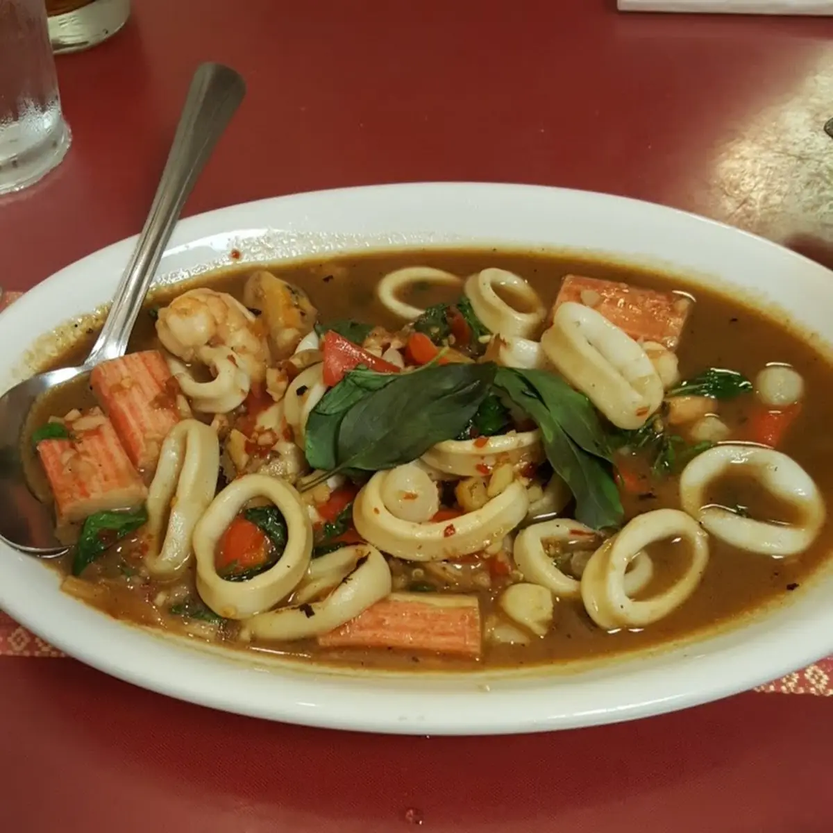 Tom Yum Seafood