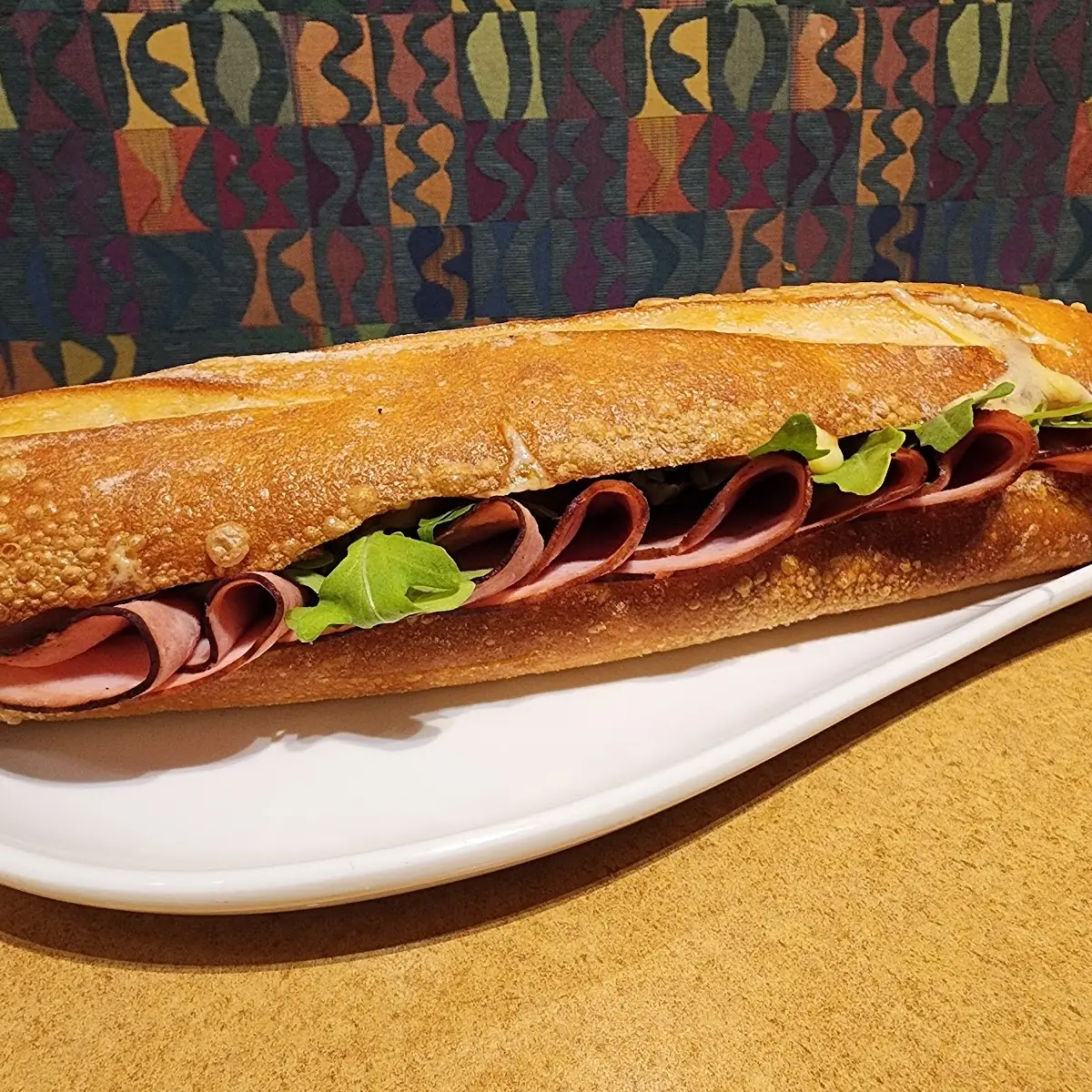 Black Forest Ham & Gouda Melt - Toasted Baguette