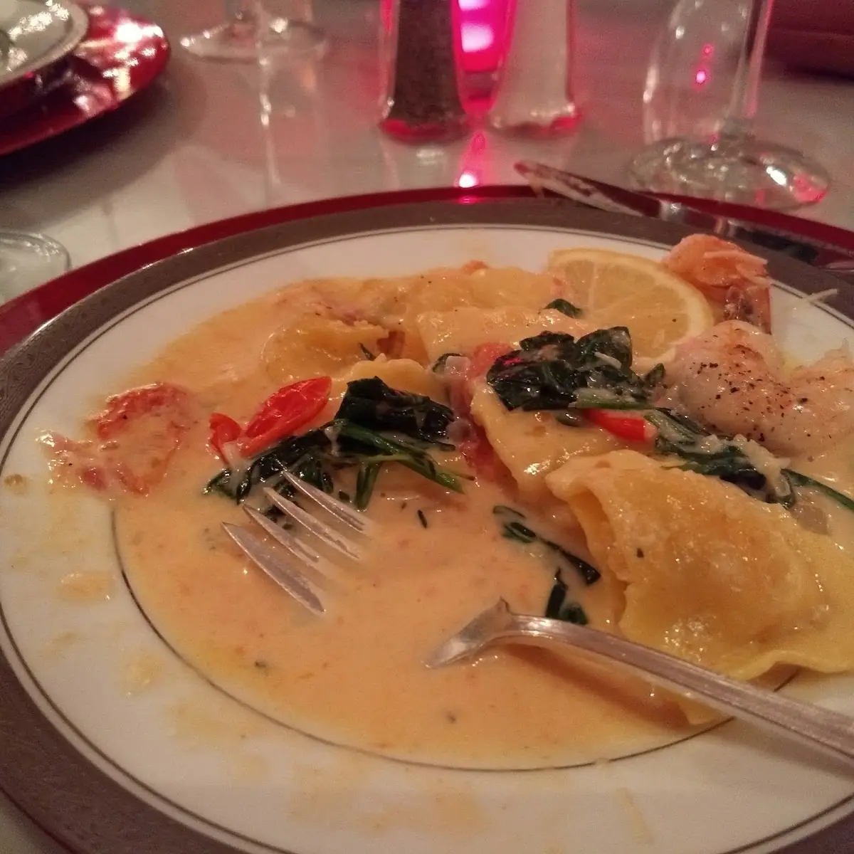 Shrimp Lovers Ravioli