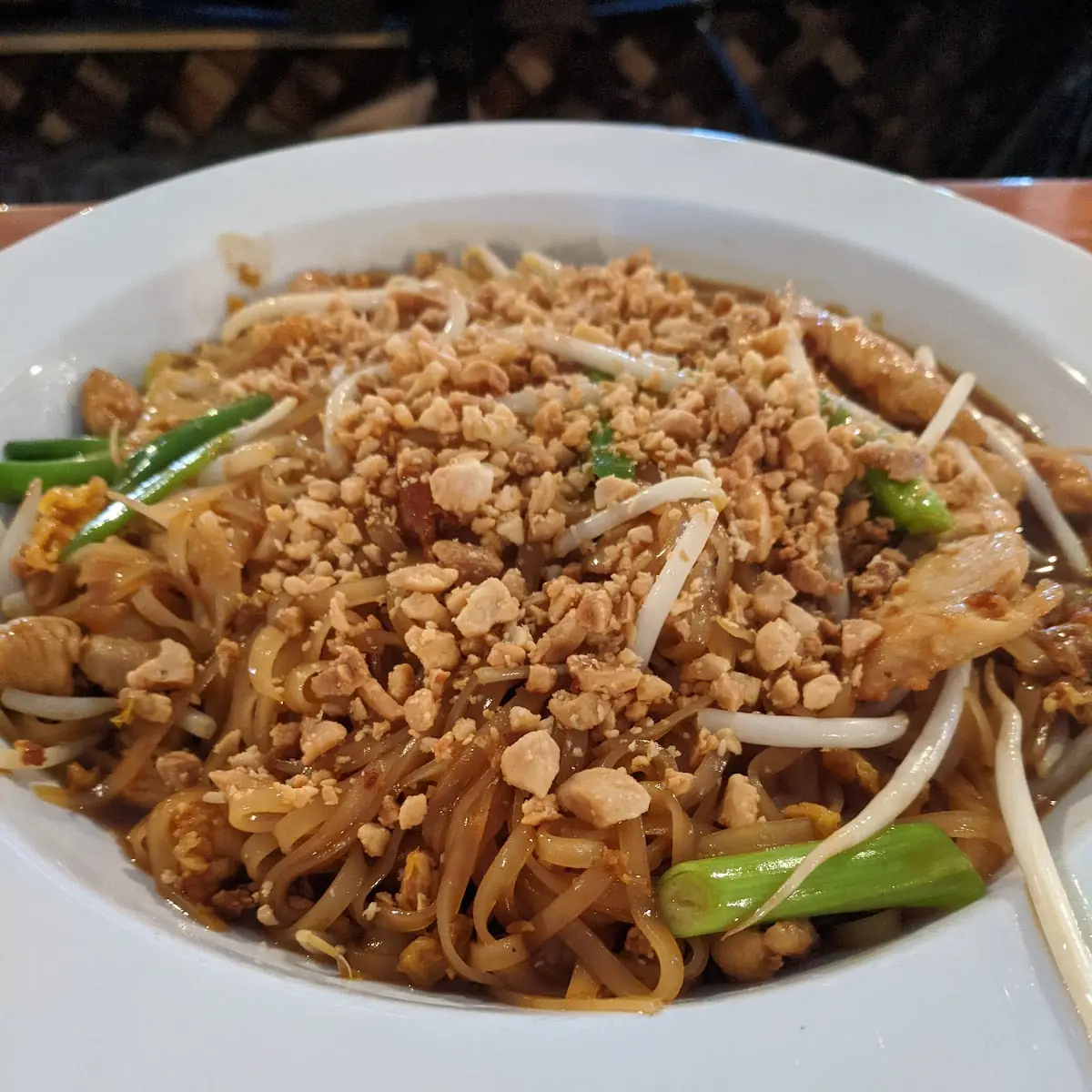 Pad Thai Noodle Chicken Cashew
