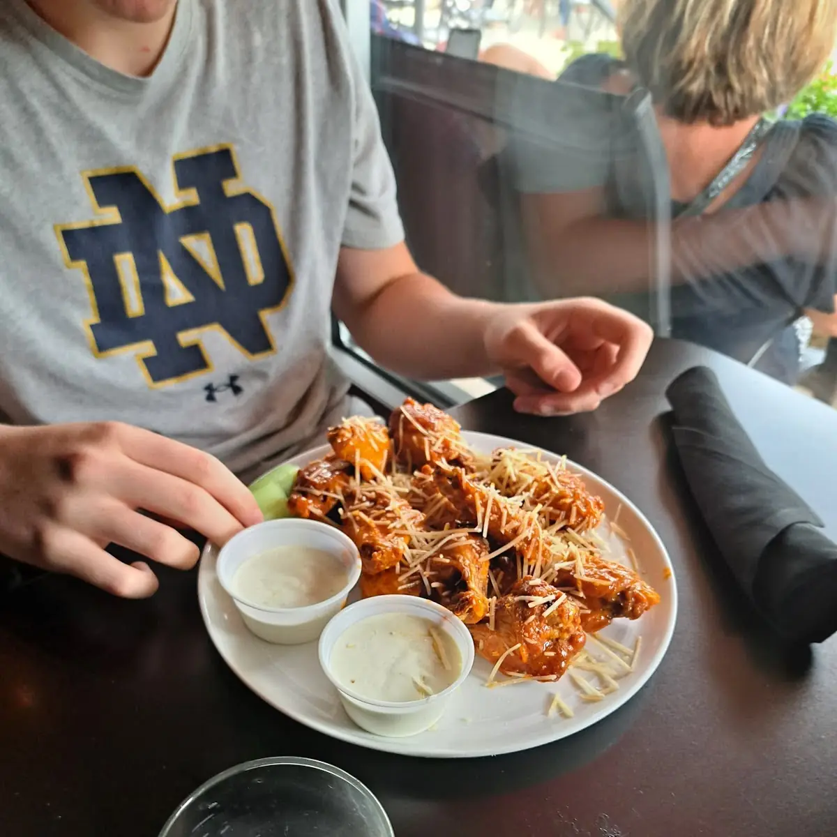 Spicy Garlic Parmesan Wings