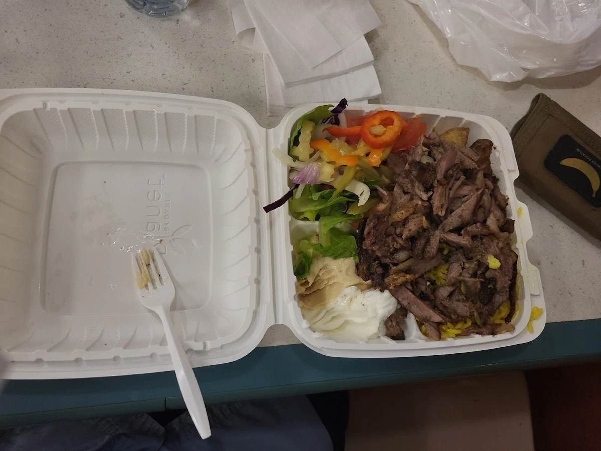 Beef Shawarma Plate, Shawarma Andalos