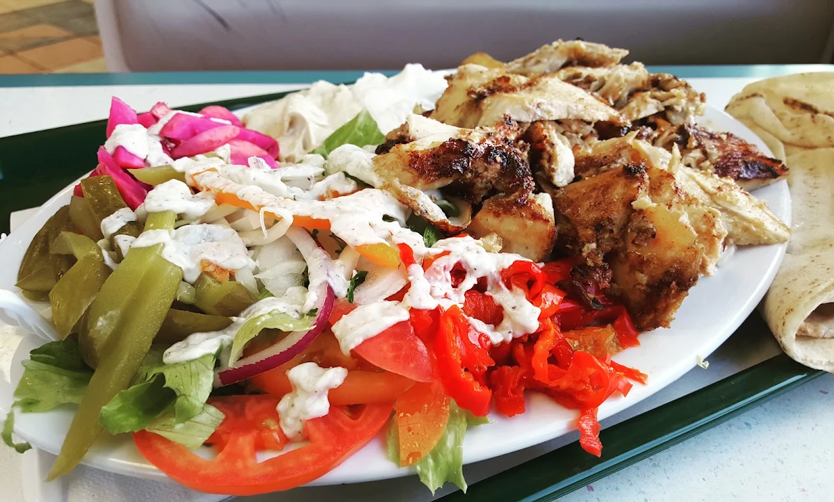 Mixed Shawarma Plate, Shawarma Andalos