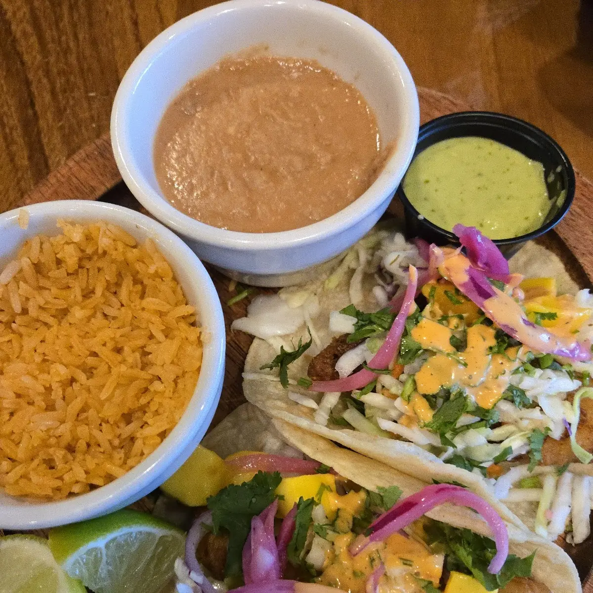 Lunch Fish Tacos