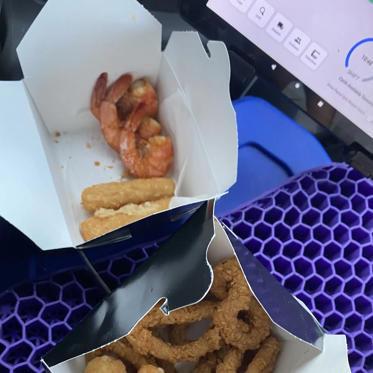Fried Calamari and Mozzarella Sticks
