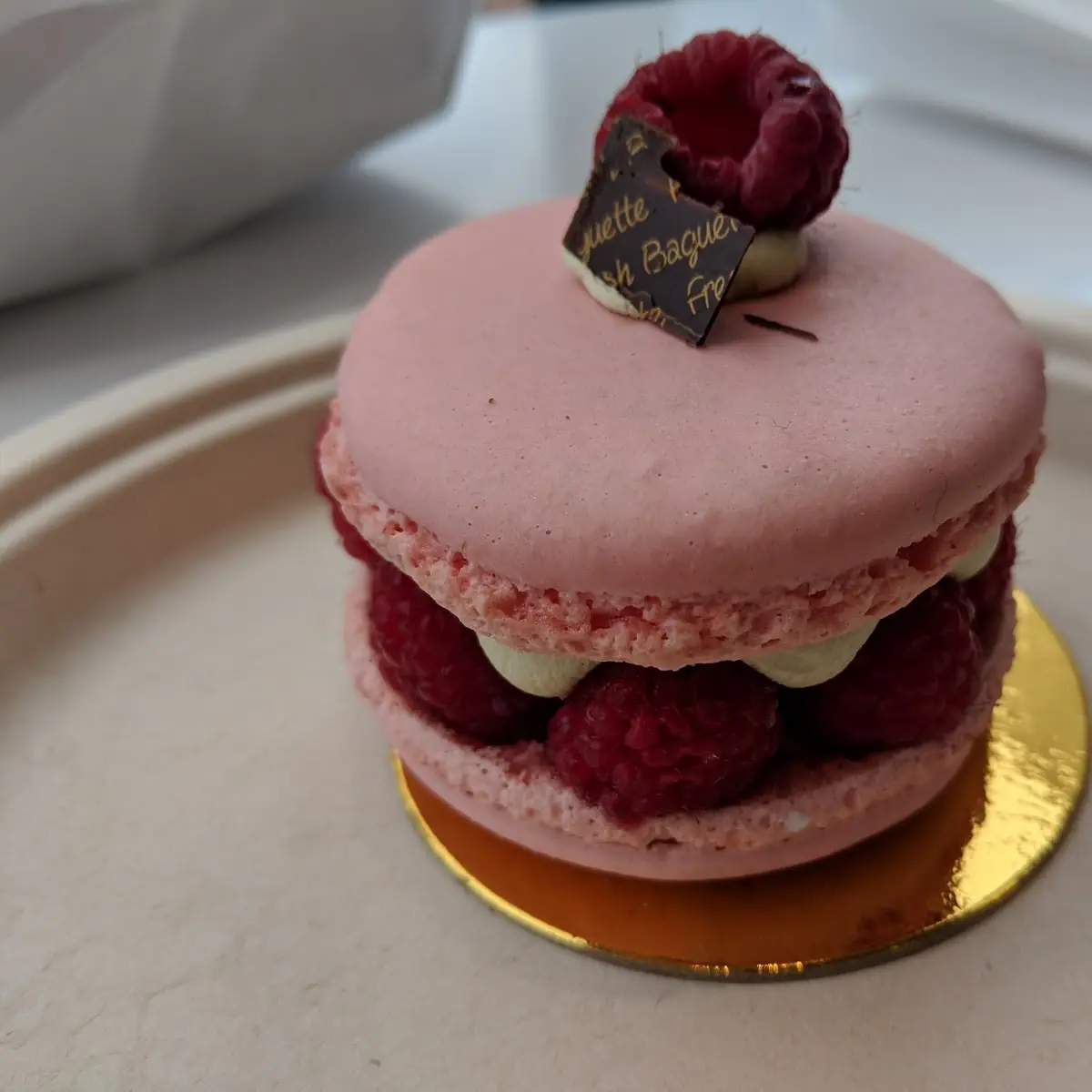 Mini Black Forest Macaron