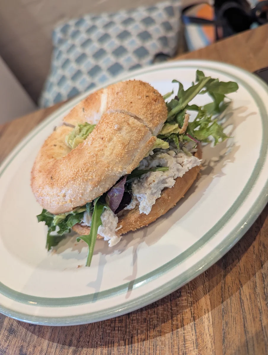 Chicken Avocado Bagel