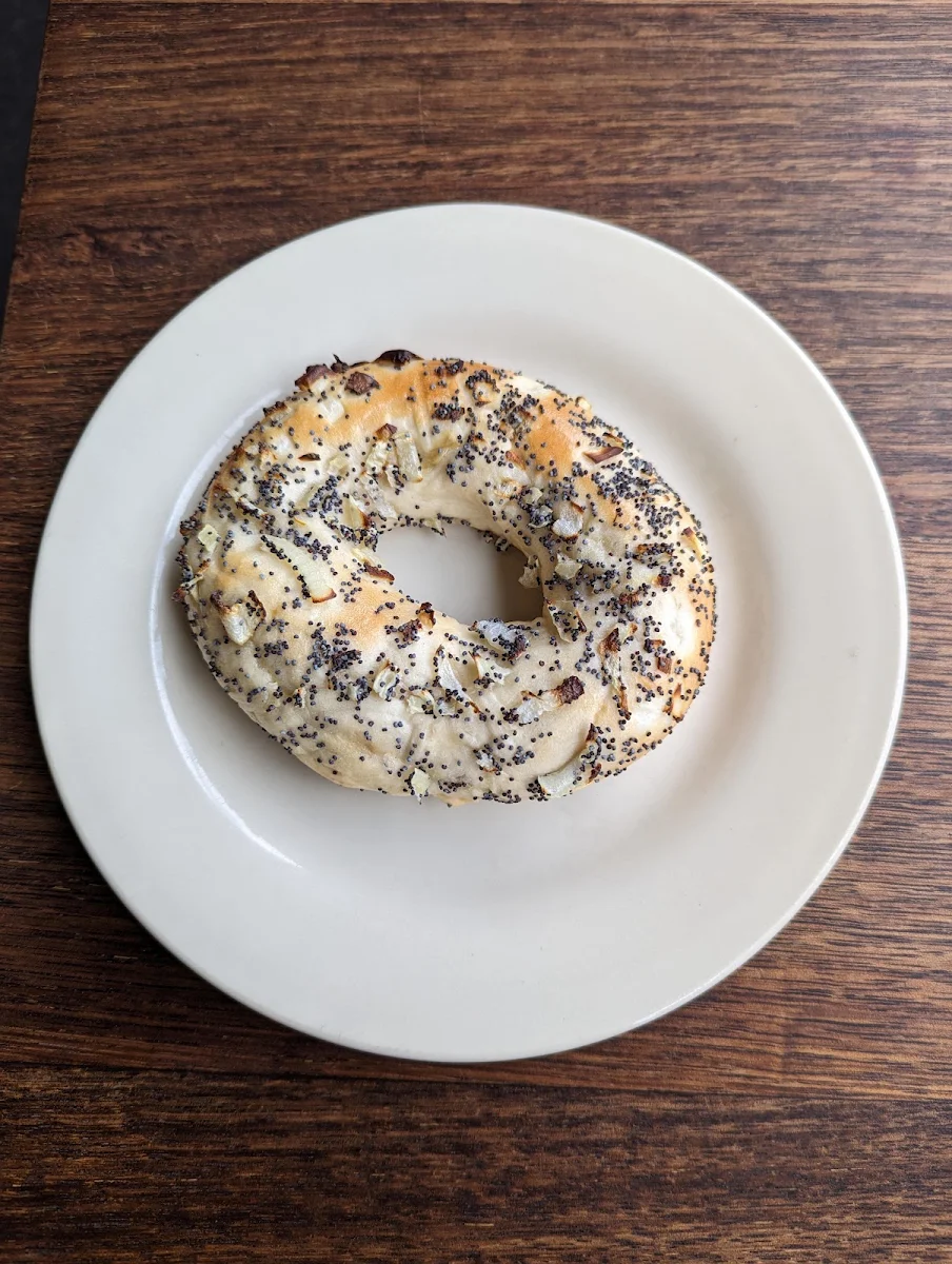 Onion Poppyseed Bagel