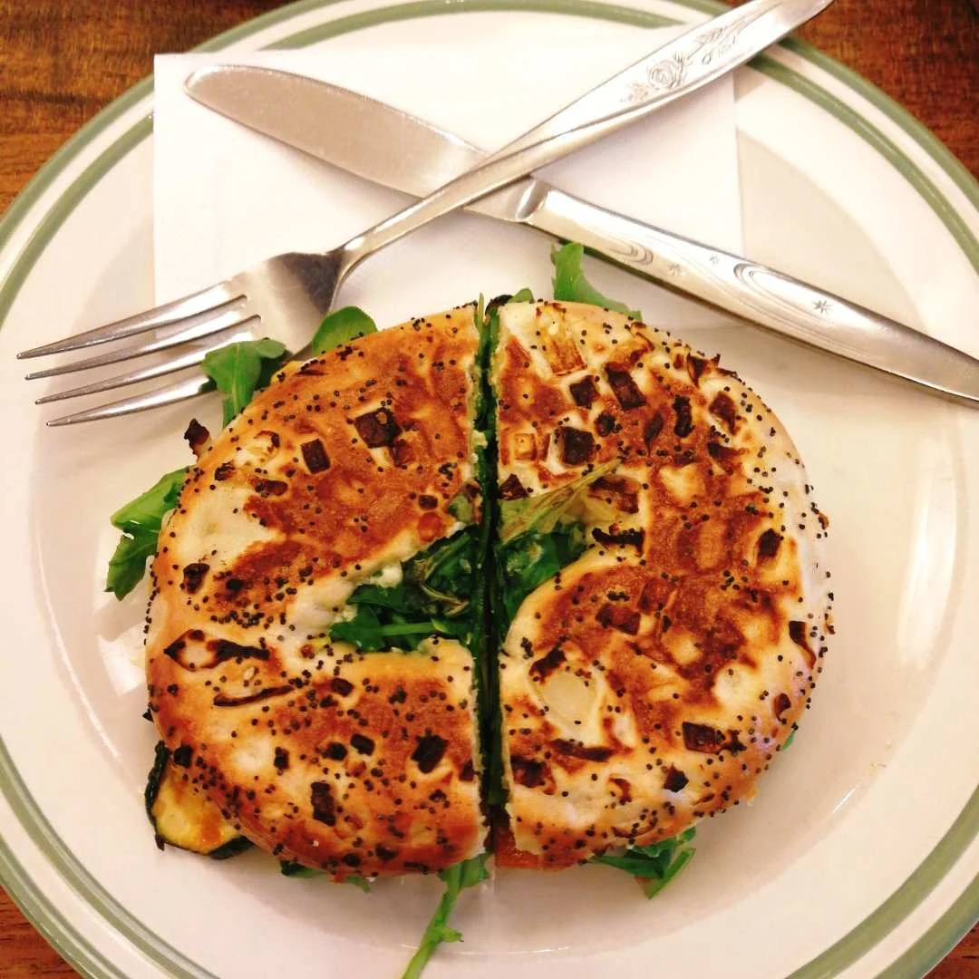 Roasted Vegie Bagel