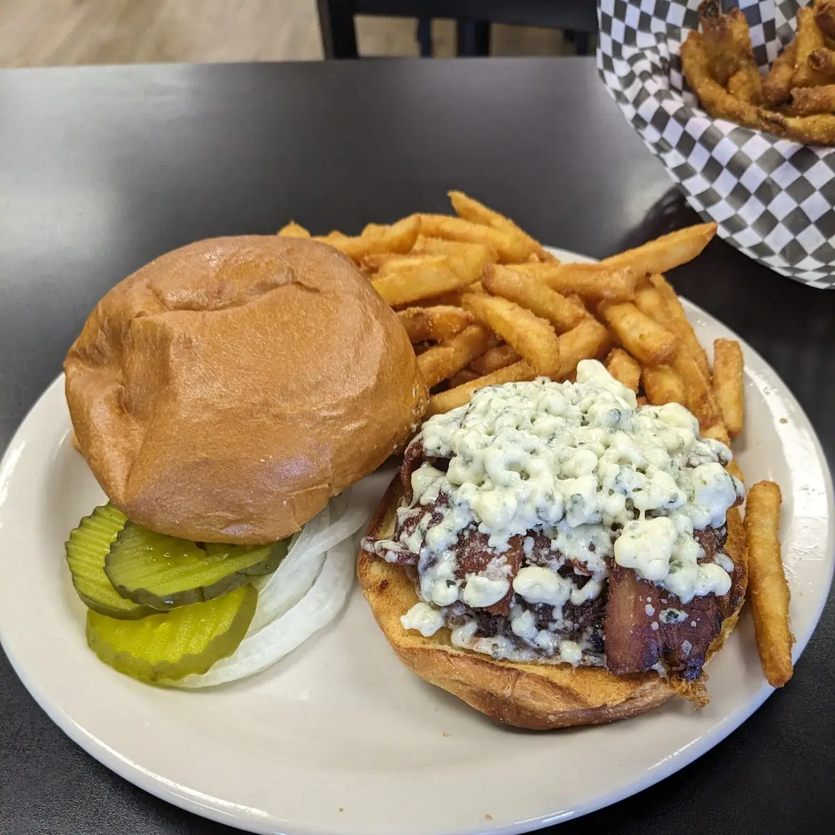 Blue Cheese Burger