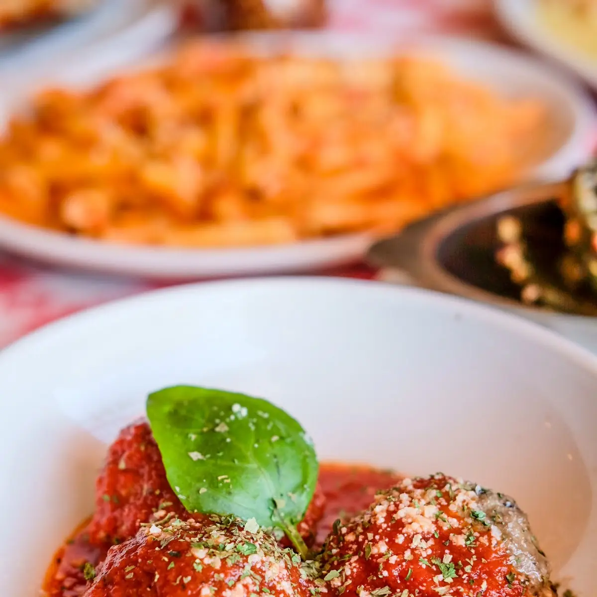 Drunken Meatball Parmigiana