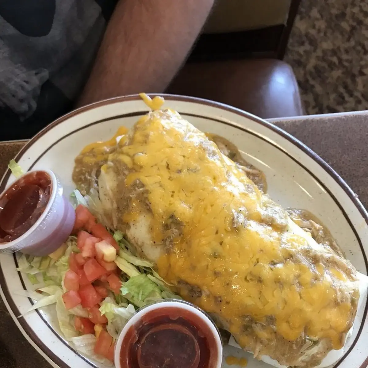 Chile Verde Breakfast Burrito