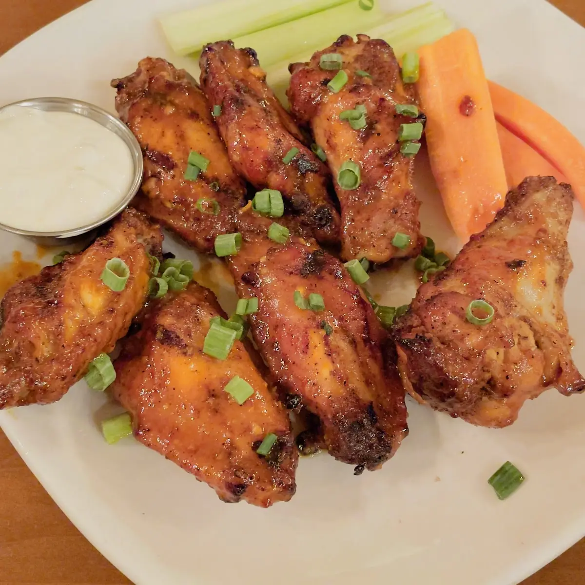 Wood Grilled Wings