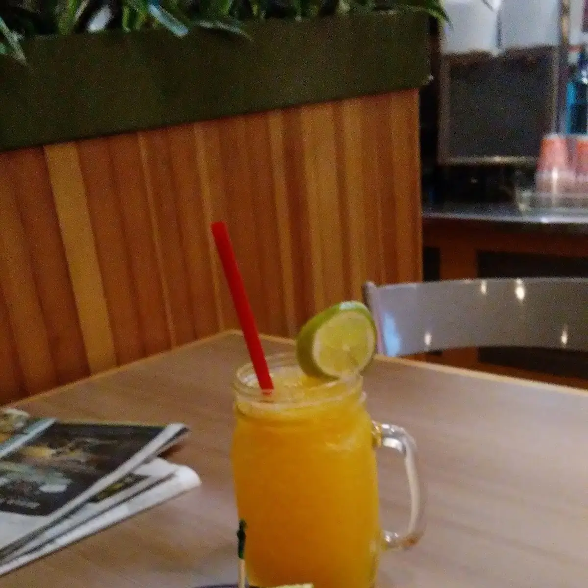 Burrito with Mango Margarita