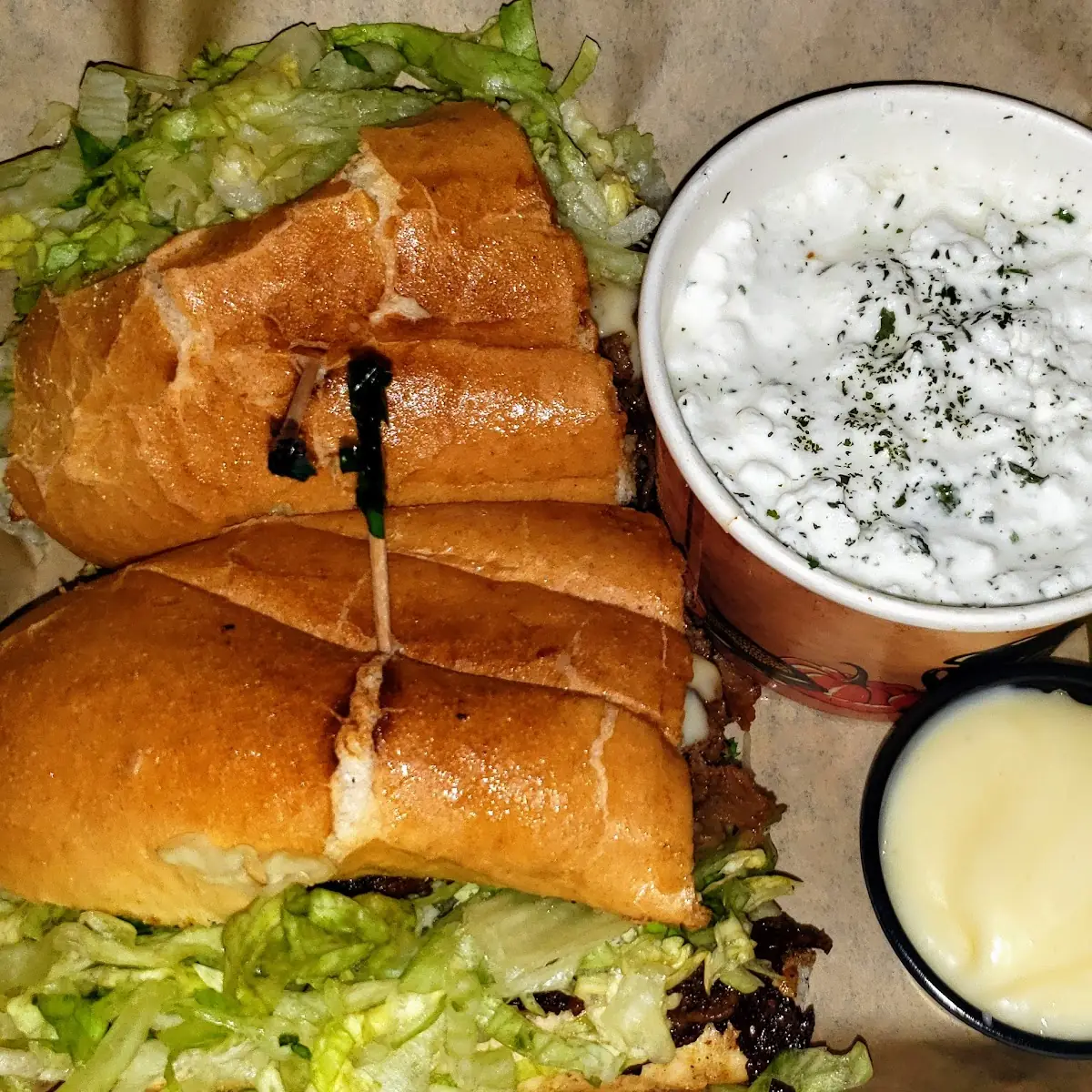 Philly Cheesesteak Sandwich