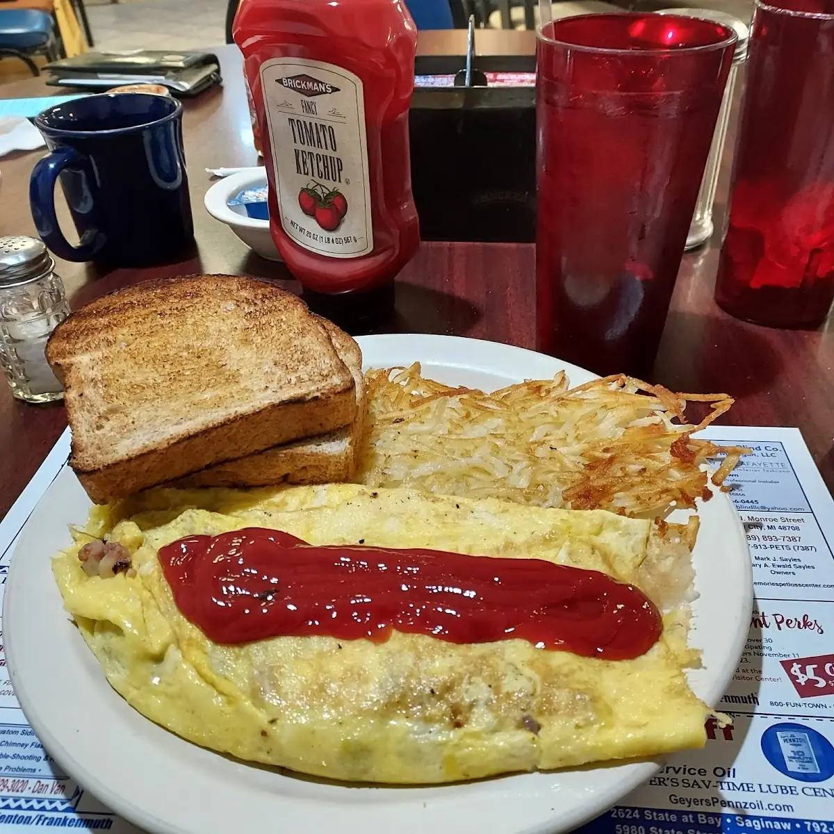 Corned Beef Hash Omelet